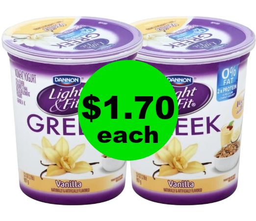 Yogurt Heaven! Dannon Greek Yogurt Tubs at Publix for $1.70 Each!~ Starts Weds/Thurs!