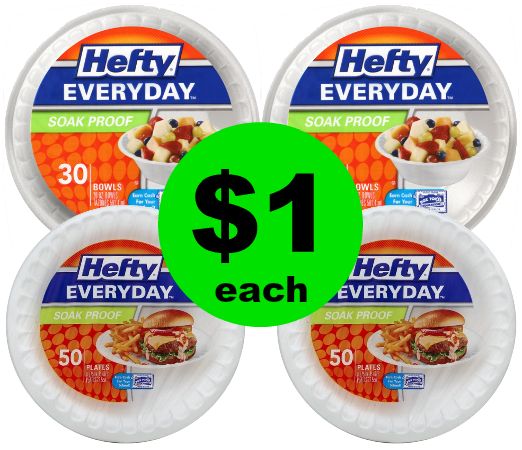 Hefty Deal! Hefty Plates or Bowls for ONLY $1 Each at Publix! ~Starts Weds/Thurs!