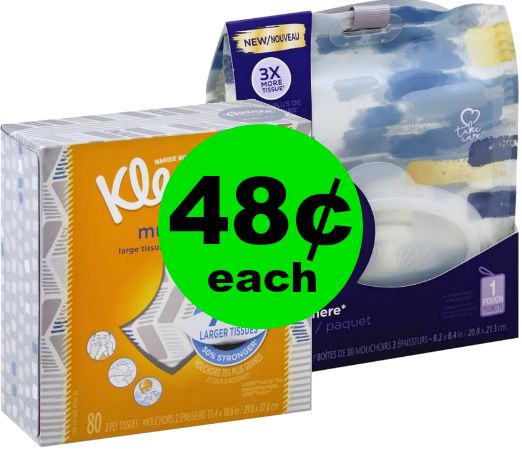 Print NOW! Get Kleenex Multicare or Go-Anywhere Tissues at Publix for 48¢ Each! ~ Right Now!
