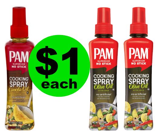 Just in Time for Thanksgiving! Pam Cooking Spray Pumps for $1 Each at Publix {And Walmart Too!}~ NOW!