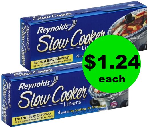 Make Clean Up a Breeze! Reynolds Slow Cook Liners are $1.24 Each at Publix! ~ Starts Saturday!