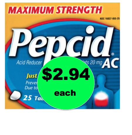 Save 63% Off Pepcid Maximum Strength Tablets at Walmart! ~Right Now!