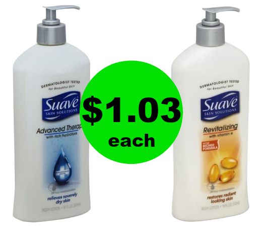 Is Your Skin Dry? Oh, My! Pick Up Suave Body Lotion for $1.03 Each at Publix! ~ Ends Weds!