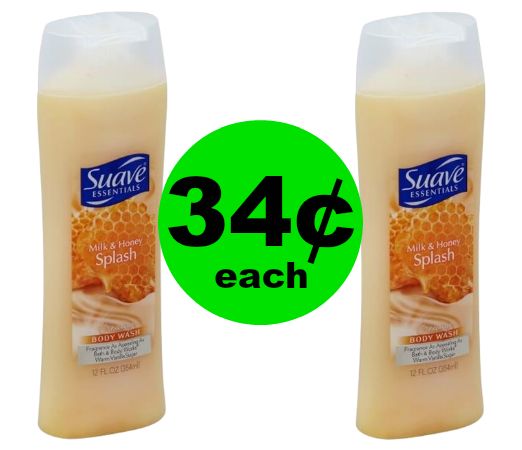 Don’t Miss Out on 34¢ Suave Body Wash at Publix! ~ This Week Only!
