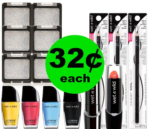Stock Up! Wet N Wild Cosmetics As Low As 32¢ Each at CVS! ~ This Week!