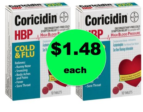 CHEAP Cold Relief with $1.48 Coricidin HBP Cold & Flu Tablets at Walmart! ~NOW!