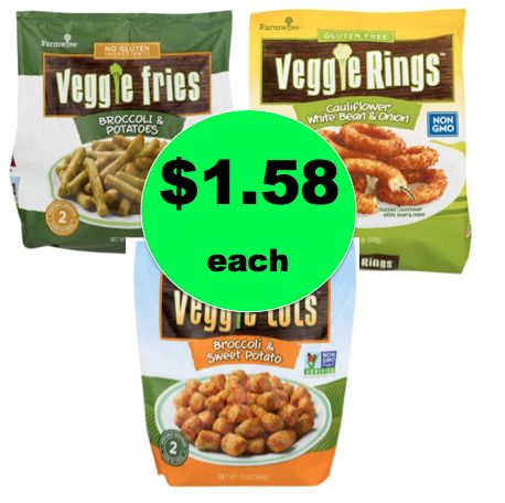 Make a Healthier Choice with Farmwise Veggie Tots, Rings or Fries ONLY $1.58 at Walmart (After Rebate)!