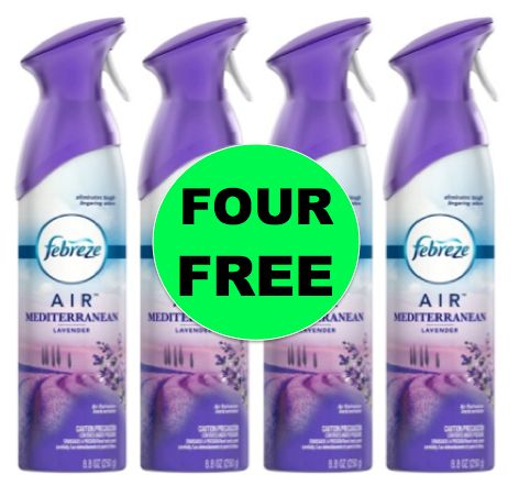 Don’t Miss Out on FOUR (4!) FREE Febreze Air Effects at Winn Dixie! ~ Ends Tomorrow!