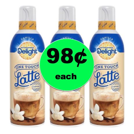 Get 98¢ International Delight One Touch Latte at Walmart (and Target too)! ~Right Now!