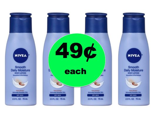 Stock Up on Nivea Body Lotion ONLY 49¢ Each at Walmart! ~ENDS TODAY!