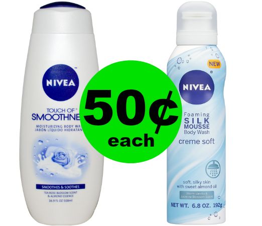 Clip Now! Nivea Body Washes 50¢ Each at CVS!~ Ends Saturday!