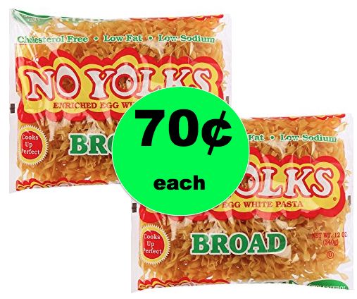 Stock Up on No Yolks Noodles ONLY 70¢ Each at Winn Dixie! ~ Ends Tomorrow!
