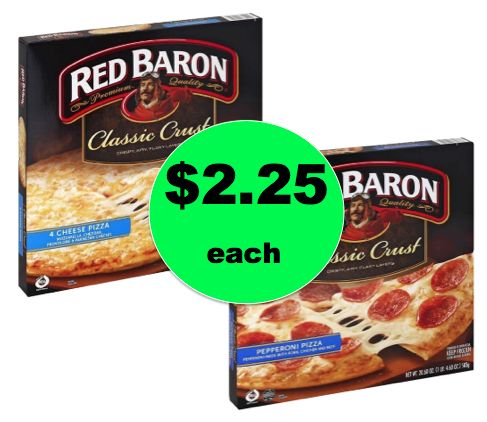 Easy Dinner Deal with $2.25 Red Baron Multiserve Pizzas at Walmart! ~Ends Sunday!