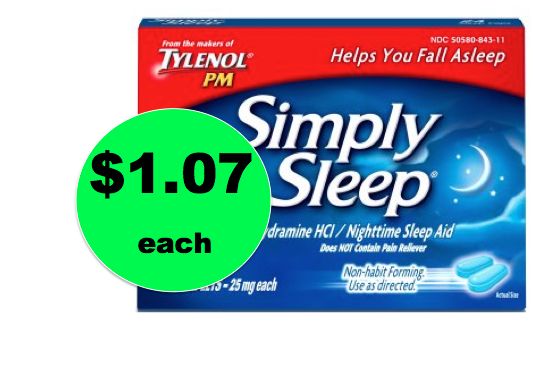 Pick Up $1.07 Simply Sleep Nighttime Sleep Aid at Walmart! ~Happening Now!