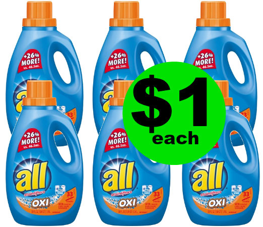 Major Laundry Stock Up Time! Grab All Detergent for $1 Each at CVS! **Print NOW** ~ Ad Starts TODAY!