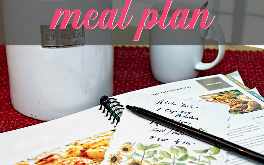 The Best Way To Meal Plan To Save You Time