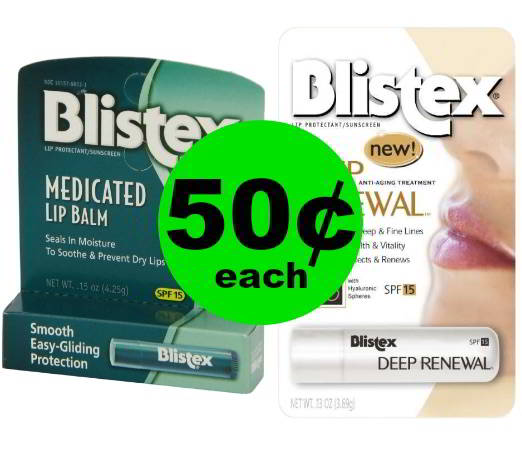 One Day Only! Pick Up Blistex Lip Care for 50¢ Each at Publix! (Saturday, 1/27 ONLY)