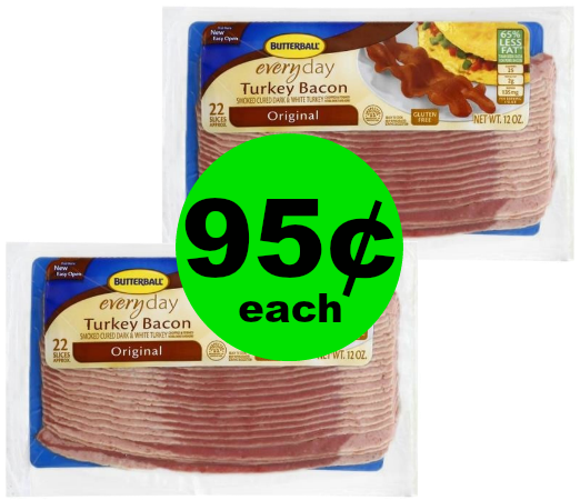 Time to Bring Home the Bacon! Snag 95¢ Butterball Turkey Bacon at ...