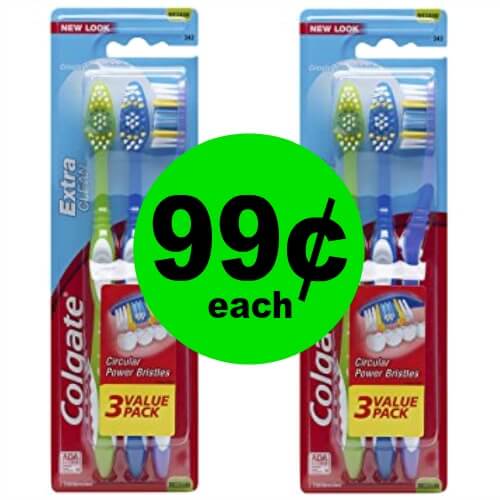 No Coupon Needed! Grab Colgate Toothbrush 3 Packs for 99¢ Each at CVS! (12/24 – 12/30)