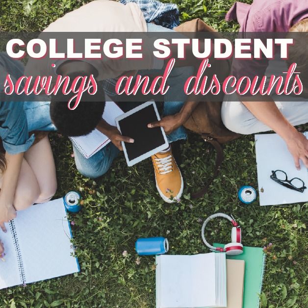 College Savings And Discounts For Being A College Student