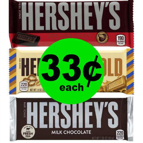 Snack on 33¢ Hershey’s Gold Candy Bars at CVS! Print Now! (12/31 – 1/6)