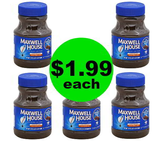 CHEAP Coffee! Grab $1.99 Maxwell House Instant Coffee (Reg. $7+) at CVS! (Ends 2/28)