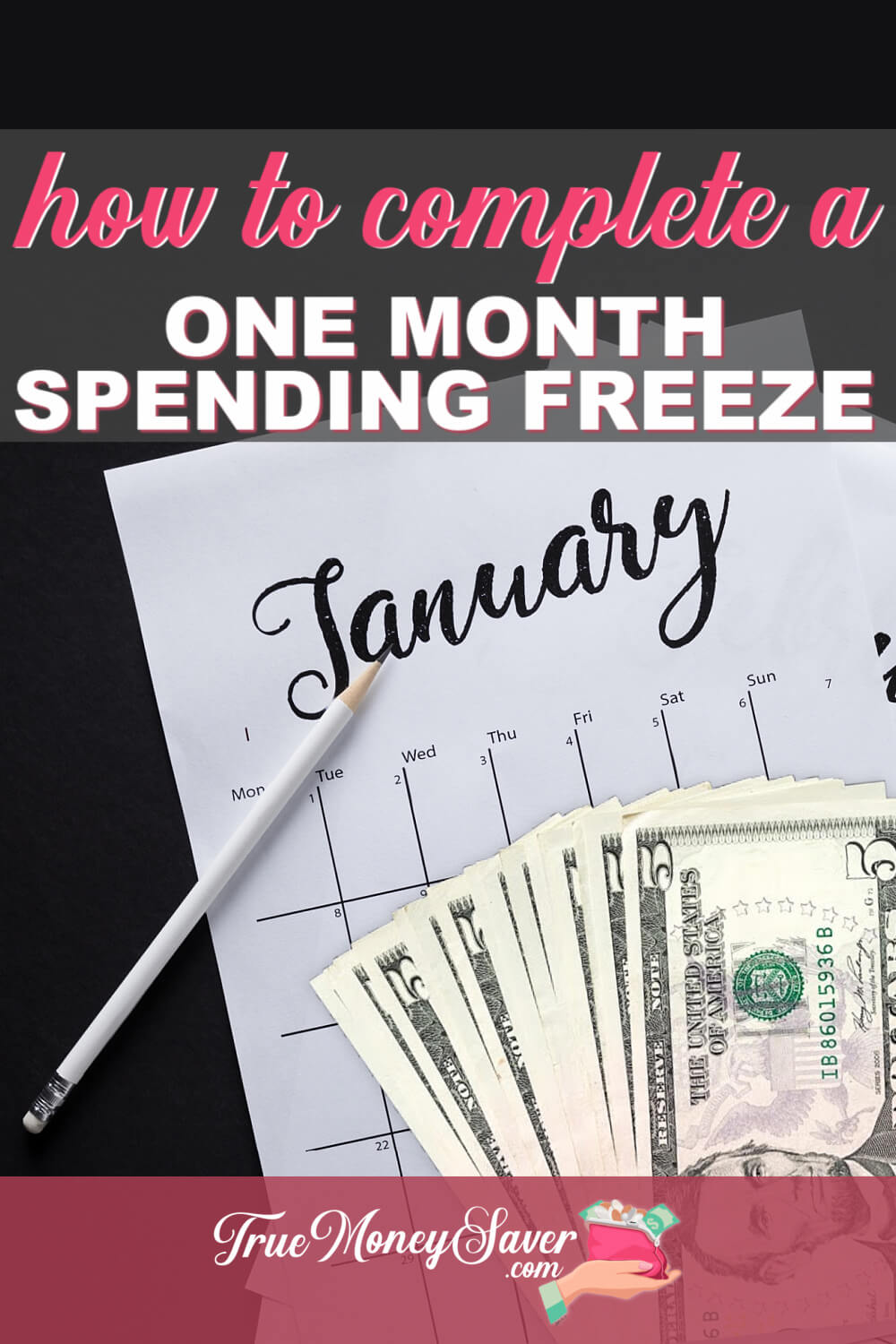 How To Do A One Month Spending Freeze Challenge