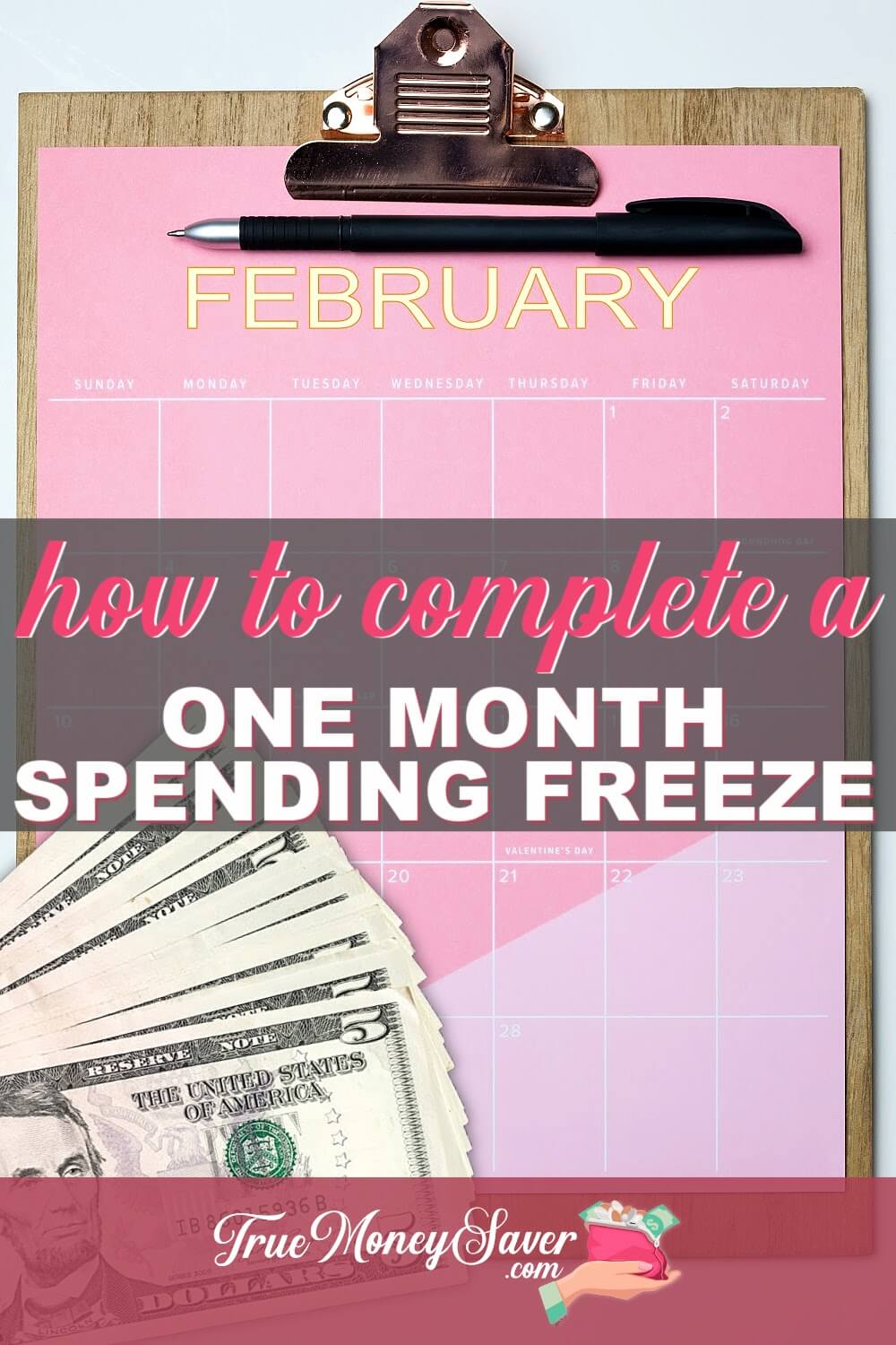 How To Do A One Month Spending Freeze Challenge