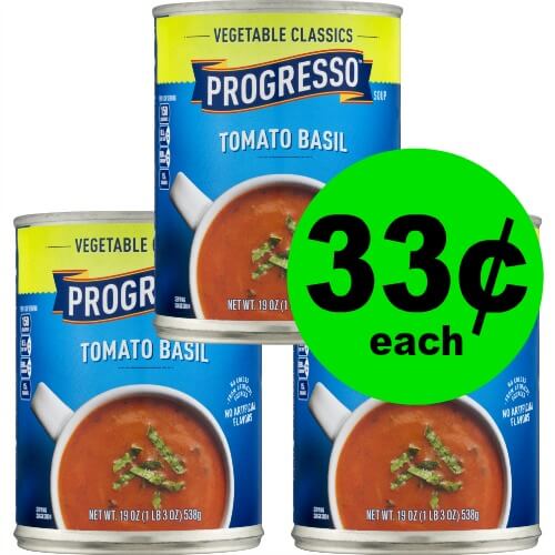 Print NOW for 33¢ Progresso Canned Soups at CVS! (12/24 – 12/30)