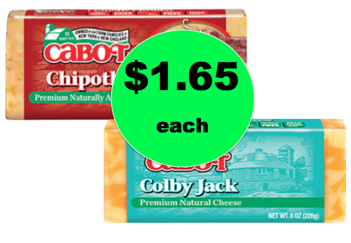 More Cheese Please! Pick Up TWO (2!) Bars of Cabot Cheese Only $1.65 Each at Winn Dixie! ~Right Now!