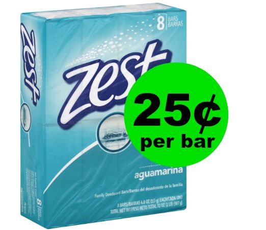 Stock Up on Zest Bar Soap JUST 25¢ Per Bar at CVS! ~ Ends Saturday!