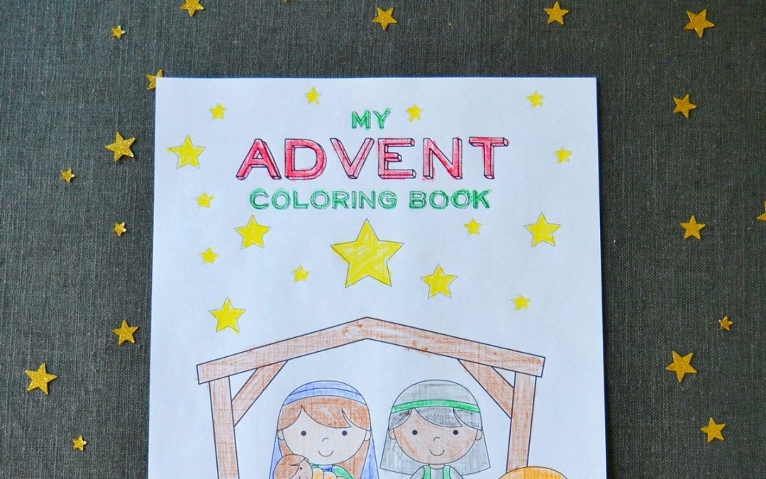 FREE Printable Advent Coloring Book!