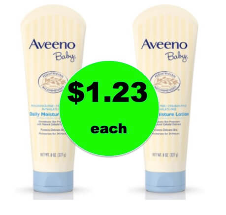 Get Aveeno Baby Lotion ONLY $1.23 Each at Walgreens! Ends Saturday!
