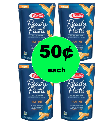 Stock Up on Barilla Ready Pasta ONLY 50¢ at Target! ~Right Now!