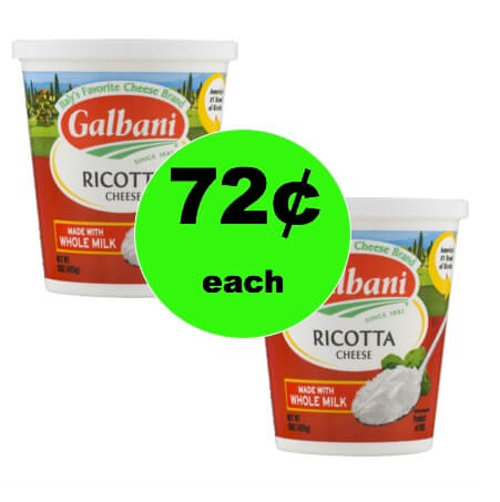(Update: NLA) Italian Night? Pick Up 72¢ Galbani Ricotta Cheese at Walmart!