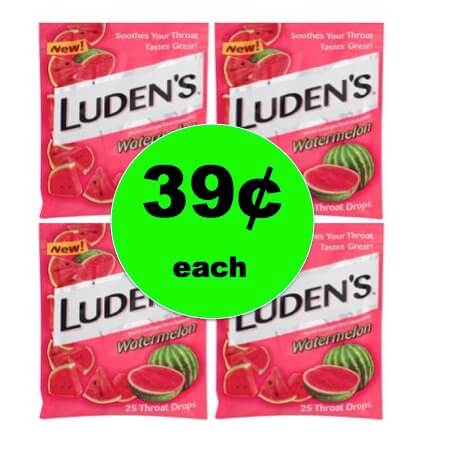 Banish the Cough with 39¢ Luden’s Cough Drops at Target! Ends Saturday!