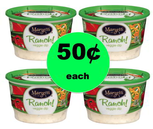 Dip Into FOUR (4!) Marzetti Veggie Dips for ONLY 50¢ Each at Winn Dixie! Right Now!