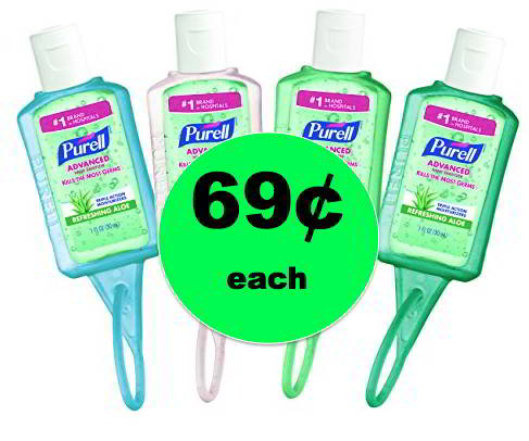 Keep Hands Clean with 69¢ Purell Hand Sanitizer Jelly Wraps {Reg. $1.49} at Target! Ends Sunday!