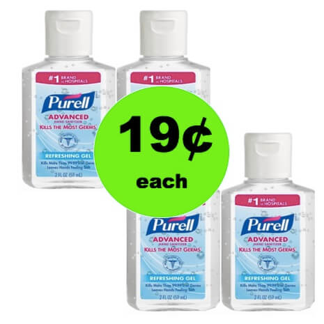 Wave Goodbye to Those Germs with $.19 Purell Hand Sanitizer at Target! (Ends 12/31)