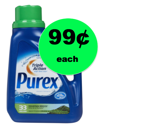 Get Purex Laundry Detergent ONLY 99¢ Each at Walgreens! ~Starts Sunday!