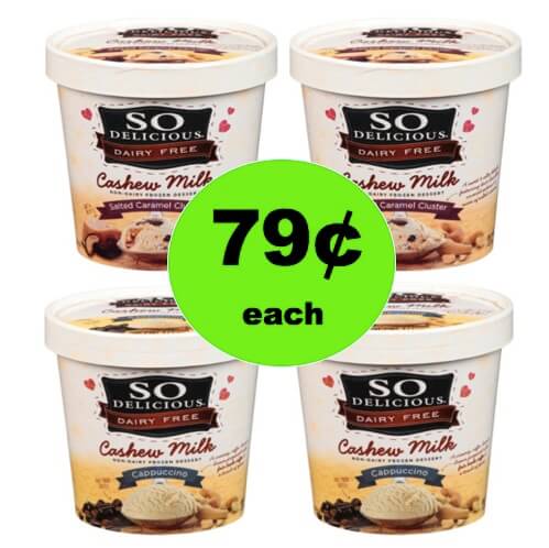 Scoop Up 79¢ So Delicious Dairy Free Ice Cream Pints Reg. $4+ at Target! (Ends 1/4)