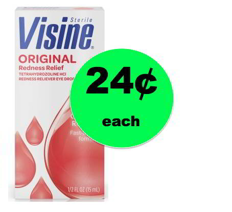 Moisturize Those Eyes with 24¢ Visine Eye Drops at Walmart {and Target too}! ~Going On Now!