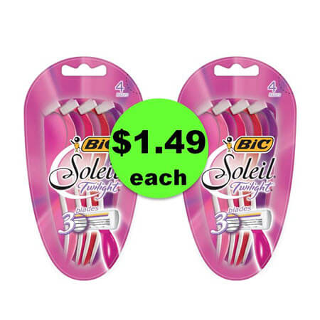Shave Smarter with $1.49 Bic Soleil Razors (Save $4) at Target!
