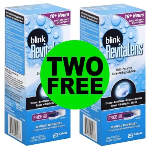 TWO (2!) FREE Blink Revitalens Contact Solutions at Publix! (Ends 1/30 or 1/31)