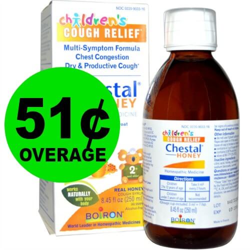 Beat the Funk with FREE + 51¢ OVERAGE Children's Chestal Cold & Cough