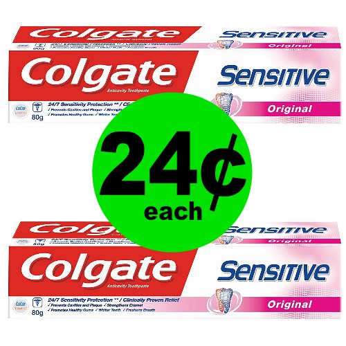 Stock Up on Colgate Sensitive Toothpaste for 24¢ Each at CVS! (1/28 – 2/1)