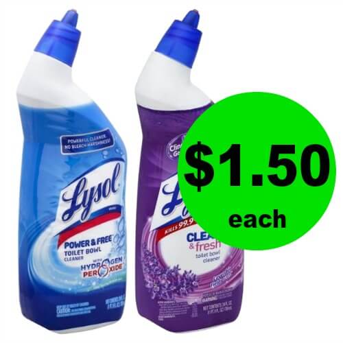 Lysol Toilet Bowl Cleaner is Just $1.50 Each at Publix! (1/18-1/24 or 1/17-1/23)