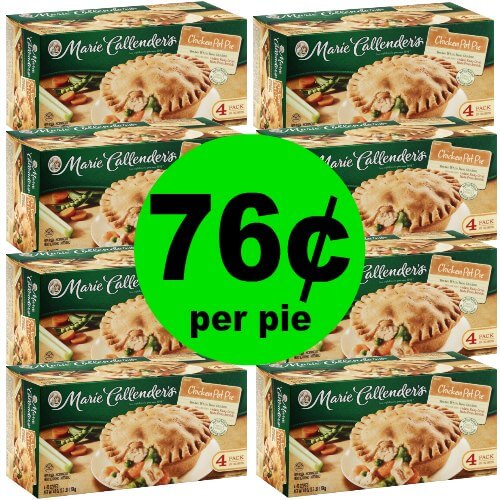 Dinner is Solved! Fill Up Your Freezer with $3.05 Marie Callender’s Pot Pie 4 Packs (76¢ Per Pie After Rebate) at Publix! (Ends 3/20 or 3/21)