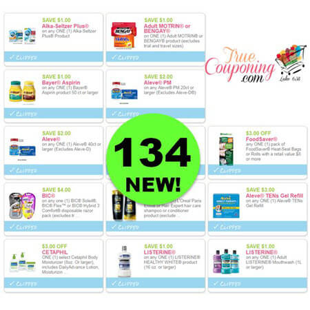 Print ALL One Hundred Thirty-Four (134!) Coupons That Came Out This Week Before They’re GONE!