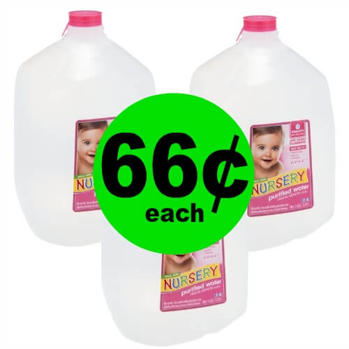 Hey Mama! Nursery Water Gallons are 66¢ Each at Publix!